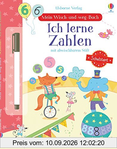 Mein Wisch-und-weg-Buch Schulstart: Ich lerne Zahlen