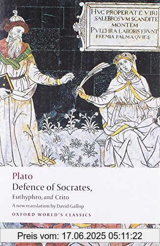Binding : Taschenbuch, Edition : Reissue, Label : Oxford University Press, Publisher : Oxford University Press, NumberOfItems : 1, PackageQuantity : 2, medium : Taschenbuch, numberOfPages : 160, publicationDate : 2008-05-08, authors : Plato, ISBN : 0199540500