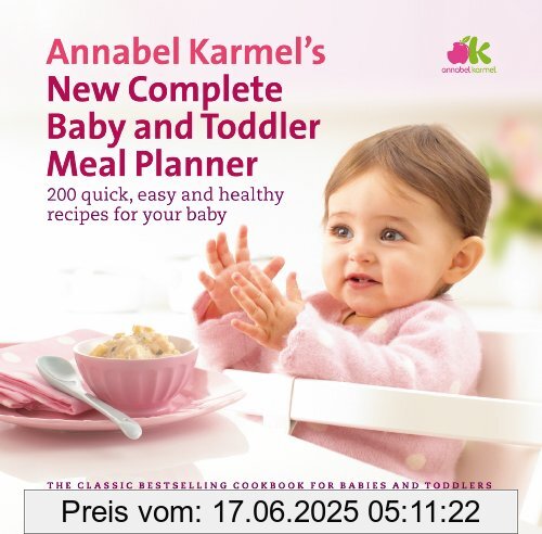 Binding : Gebundene Ausgabe, Edition : 4th Edition, Label : Ebury Press, Publisher : Ebury Press, NumberOfItems : 1, medium : Gebundene Ausgabe, numberOfPages : 208, publicationDate : 2008-01-24, releaseDate : 2011-05-05, authors : Annabel Karmel, languages : english, ISBN : 0091924855