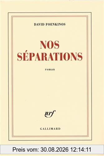 Nos séparations