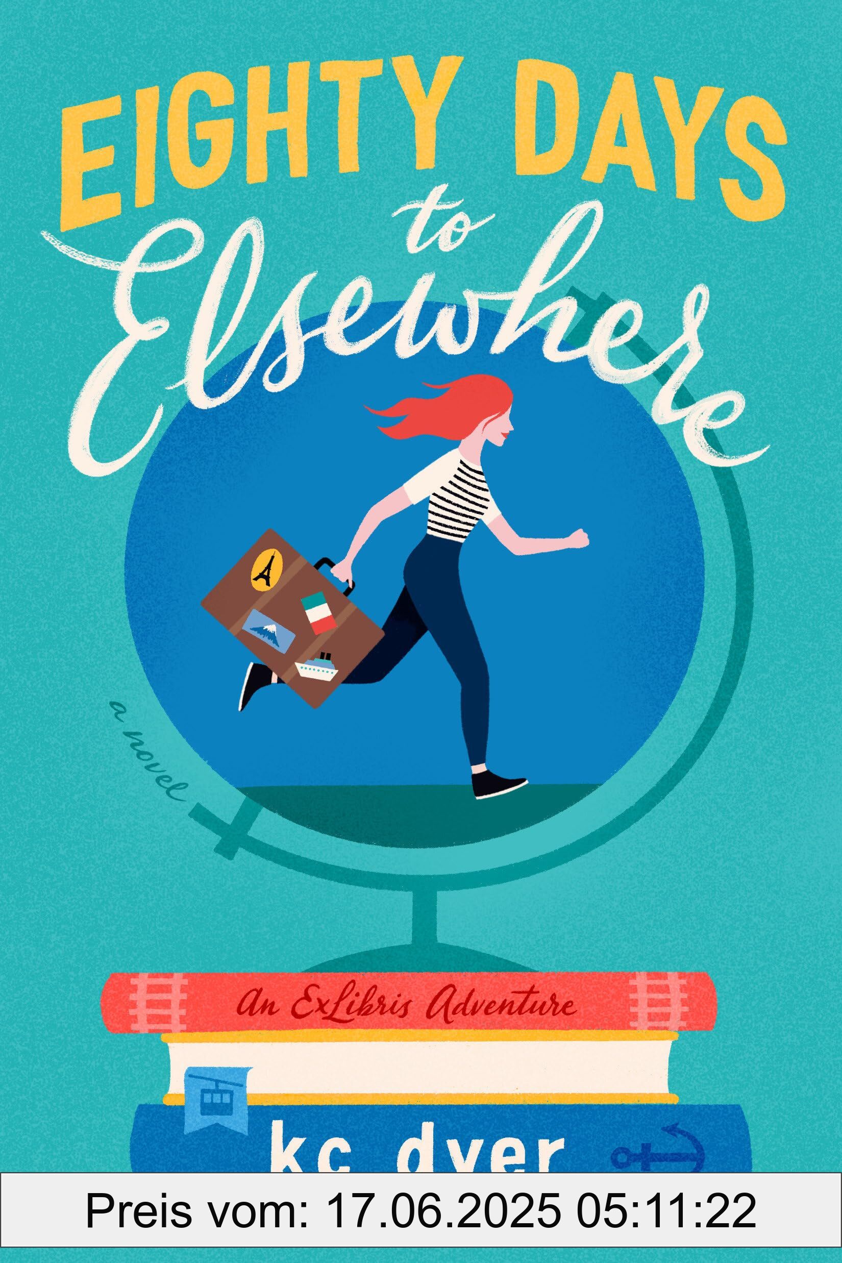 Brand : BERKLEY, Binding : paperback, Label : Eighty Days to Elsewhere (An Exlibris Adventure, Band 1), NumberOfItems : 1, PackageQuantity : 1, medium : paperback, numberOfPages : 480, publicationDate : 2020-08-11, releaseDate : 2020-08-11, languages : english, ISBN : 0593102045