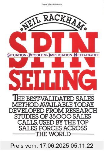 Binding : Gebundene Ausgabe, Label : Mcgraw-Hill Professional, Publisher : Mcgraw-Hill Professional, NumberOfItems : 1, medium : Gebundene Ausgabe, numberOfPages : 197, publicationDate : 1988-07-01, authors : Neil Rackham, Rackham, languages : english, ISBN : 0070511136