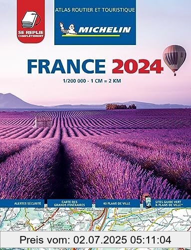Die Buchhandlung in Oelde hat das Buch France 2024 - Tourist & Motoring Atlas Multi-flex