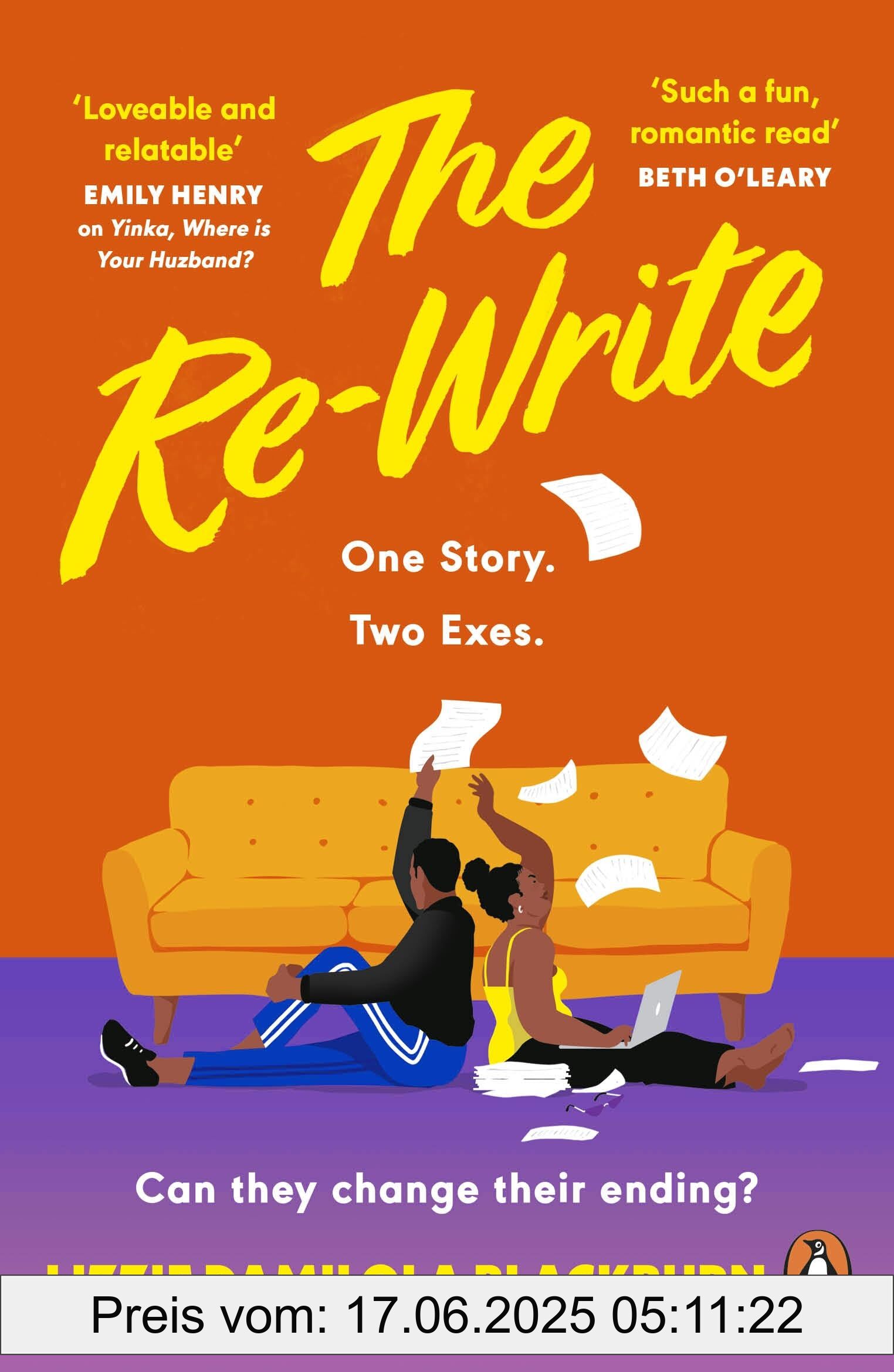 Binding : paperback, Edition : 1, Label : The Re-Write : The new joyful second chance romance from the author of Yinka, Where is Your Huzband?, medium : paperback, numberOfPages : 352, publicationDate : 2025-02-27, releaseDate : 2025-02-27, languages : english, ISBN : 0241991927