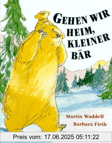 Binding : Gebundene Ausgabe, Label : Betz, Wien, Publisher : Betz, Wien, NumberOfItems : 1, medium : Gebundene Ausgabe, numberOfPages : 32, publicationDate : 1991-01-01, authors : Martin Waddell, Barbara Firth, languages : german, ISBN : 3219105092