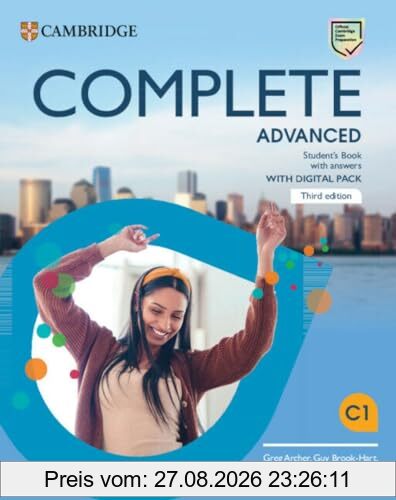 Complete Advanced Student's Book with Answers with Digital Pack