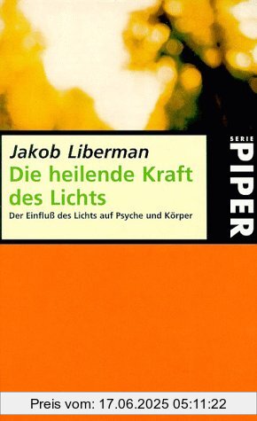 Binding : Taschenbuch, Edition : 6, Label : Piper, Publisher : Piper, medium : Taschenbuch, numberOfPages : 286, publicationDate : 1996-01-01, authors : Jacob Liberman, languages : german, ISBN : 3492220053