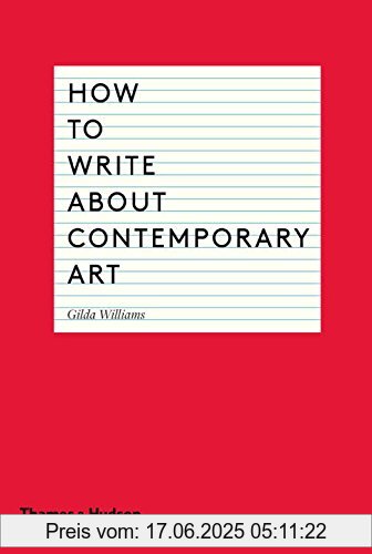 Binding : Taschenbuch, Edition : 01, Label : Thames & Hudson Ltd, Publisher : Thames & Hudson Ltd, NumberOfItems : 1, PackageQuantity : 1, medium : Taschenbuch, numberOfPages : 264, publicationDate : 2014-09-01, authors : Gilda Williams, languages : english, ISBN : 0500291578
