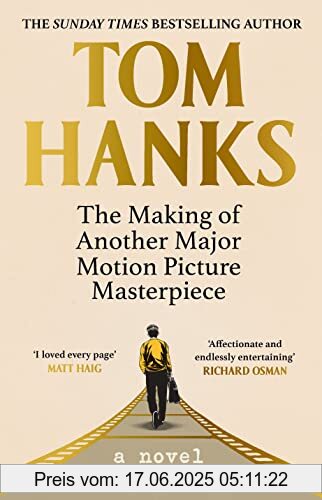 Binding : Gebundene Ausgabe, Label : Hutchinson Heinemann, Publisher : Hutchinson Heinemann, medium : Gebundene Ausgabe, numberOfPages : 448, publicationDate : 2023-05-09, releaseDate : 2023-05-09, authors : Tom Hanks, ISBN : 1529151805