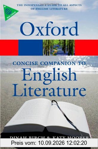 Concise Oxford Companion to English Literature (Oxford Paperback Reference)