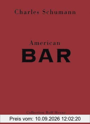 American Bar. The Artistry of Mixing Drinks