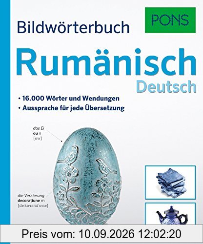 PONS Bildwörterbuch Rumänisch:16.000 Wörter und Wendungen. Aussprache für jede Übersetzung