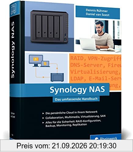 Synology NAS: Das umfassende Handbuch für alle Synology-Geräte, aktuell zu DSM 7