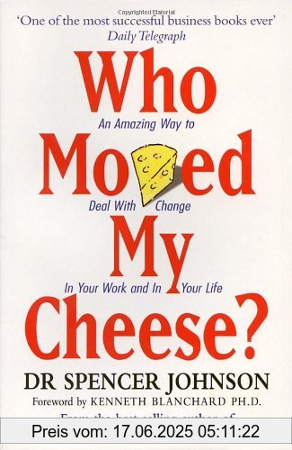 Binding : Taschenbuch, Edition : Reprinted Ed, Label : Vermilion, Publisher : Vermilion, NumberOfItems : 1, medium : Taschenbuch, numberOfPages : 96, publicationDate : 1999-03-04, releaseDate : 1999-03-04, authors : Spencer Johnson, languages : english, ISBN : 0091816971