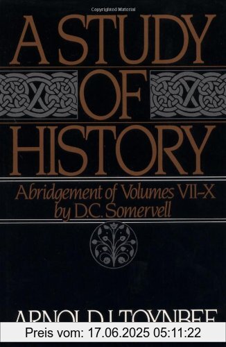 Binding : Taschenbuch, Edition : New Ed, Label : Oxford University Press, U.S.A., Publisher : Oxford University Press, U.S.A., NumberOfItems : 1, medium : Taschenbuch, numberOfPages : 432, publicationDate : 1987-12-10, authors : Toynbee, Arnold J., languages : english, ISBN : 0195050819