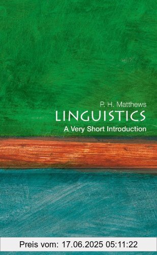 Binding : Taschenbuch, Label : Oxford University Press, Publisher : Oxford University Press, NumberOfItems : 1, PackageQuantity : 1, medium : Taschenbuch, numberOfPages : 144, publicationDate : 2003-04-24, authors : Matthews, P. H., languages : english, ISBN : 0192801481