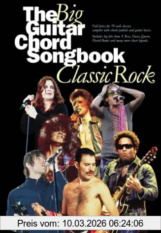 Various Big Guitar Chord Songbook, Classic Rock