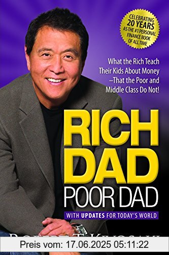 Binding : Taschenbuch, Edition : 20 Anv Upd, Label : Plata Publishing, Publisher : Plata Publishing, PackageQuantity : 1, medium : Taschenbuch, numberOfPages : 240, publicationDate : 2017-04-11, authors : Kiyosaki, Robert T., languages : english, ISBN : 1612680194