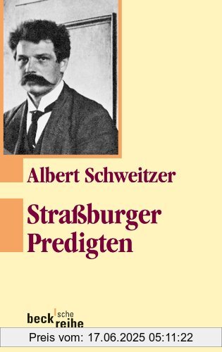 Binding : Taschenbuch, Edition : 4, Label : C.H.Beck, Publisher : C.H.Beck, medium : Taschenbuch, numberOfPages : 175, publicationDate : 2013-07-12, authors : Albert Schweitzer, publishers : Ulrich Neuenschwander, languages : german, ISBN : 3406652166