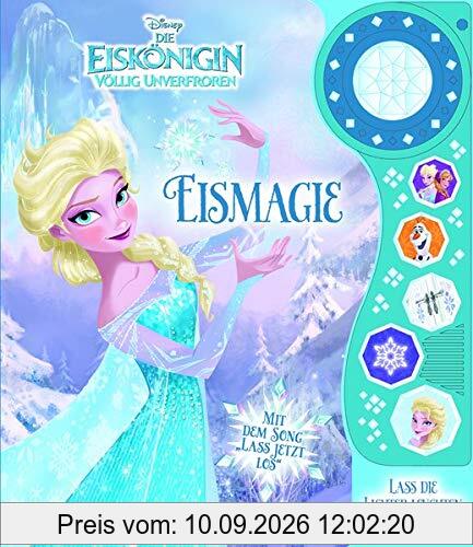 Lightshow Soundbuch - Disney - Die Eiskönigin, Eismagie - interaktives Pappbilderbuch mit leuchtendem Kristall-Licht und fünf zauberhaften Geräuschen