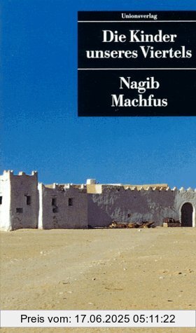 Binding : Taschenbuch, Edition : 3, Label : Unionsverlag, Publisher : Unionsverlag, NumberOfItems : 1, medium : Taschenbuch, numberOfPages : 576, publicationDate : 2006-01-01, authors : Nagib Machfus, Naguib Mahfouz, translators : Doris Kilias, languages : german, ISBN : 3293200508