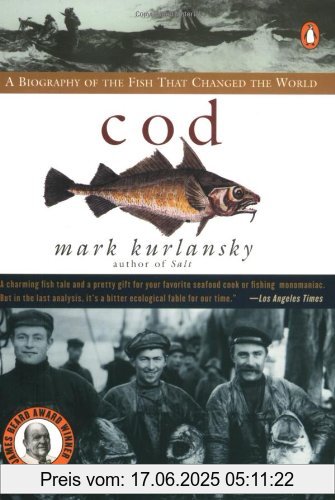 Binding : Taschenbuch, Edition : Reprint, Label : Penguin Books, Publisher : Penguin Books, NumberOfItems : 1, medium : Taschenbuch, numberOfPages : 304, publicationDate : 1998-07-01, releaseDate : 1998-07-01, authors : Mark Kurlansky, languages : english, ISBN : 0140275010