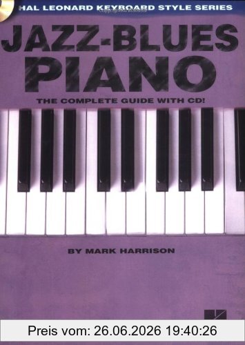 Various Jazz-Blues Piano Pf Book/Cd (Hal Leonard Keyboard Style)