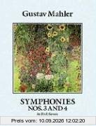 Symphonies Nos. 3 and 4 in Full Score (Dover Music Scores)