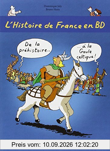 L'histoire de France en BD. Vol. 1. De la préhistoire à la Gaule celtique !