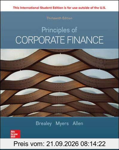 Principles of Corporate Finance