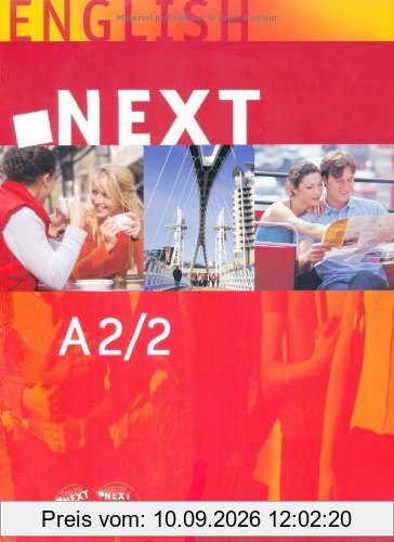 ENGLISH NEXT A2/2: Lehr- und Arbeitsbuch mit 2 Audio-CD und Companion / Student's Book Paket: Lehr- und Arbeitsbuch mit 2 Audio-CDs und Companion
