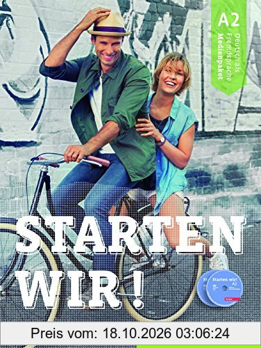 Starten wir! A2: 3 Audio-CDs zum Kursbuch + 1 Audio-CDs zum Arbeitsbuch + 1 MP3-CD mit Audiotracks vom Kurs- und vom Arbeitsbuch.Deutsch …
