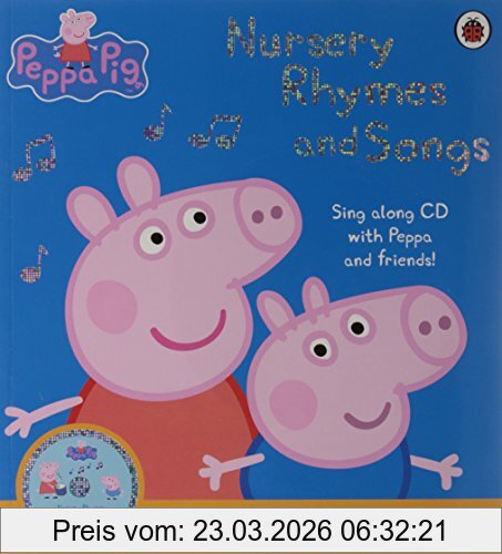 Ladybird Peppa Pig - Nursery Rhymes And Songs, Picture Book And Cd