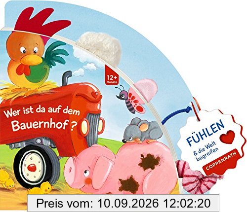 Mein erstes Fühl-Registerbuch: Wer ist da auf dem Bauernhof?: Fühlen und die Welt begreifen