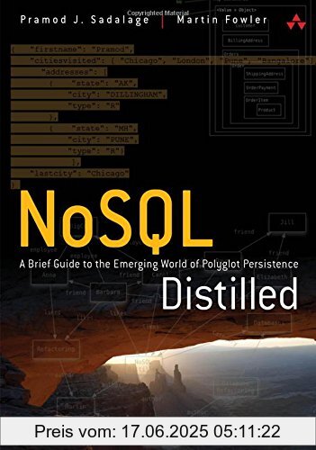 Binding : Taschenbuch, Label : Addison Wesley, Publisher : Addison Wesley, NumberOfItems : 1, PackageQuantity : 1, medium : Taschenbuch, numberOfPages : 192, publicationDate : 2012-08-08, authors : Sadalage, Pramodkumar J., Martin Fowler, languages : english, ISBN : 0321826620