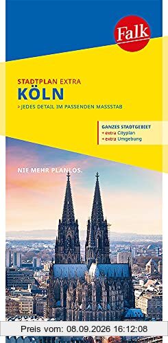 Falk Stadtplan Extra Standardfaltung Köln 1:20 000 (Falk Stadtplan Extra Standardfaltung - Deutschland)