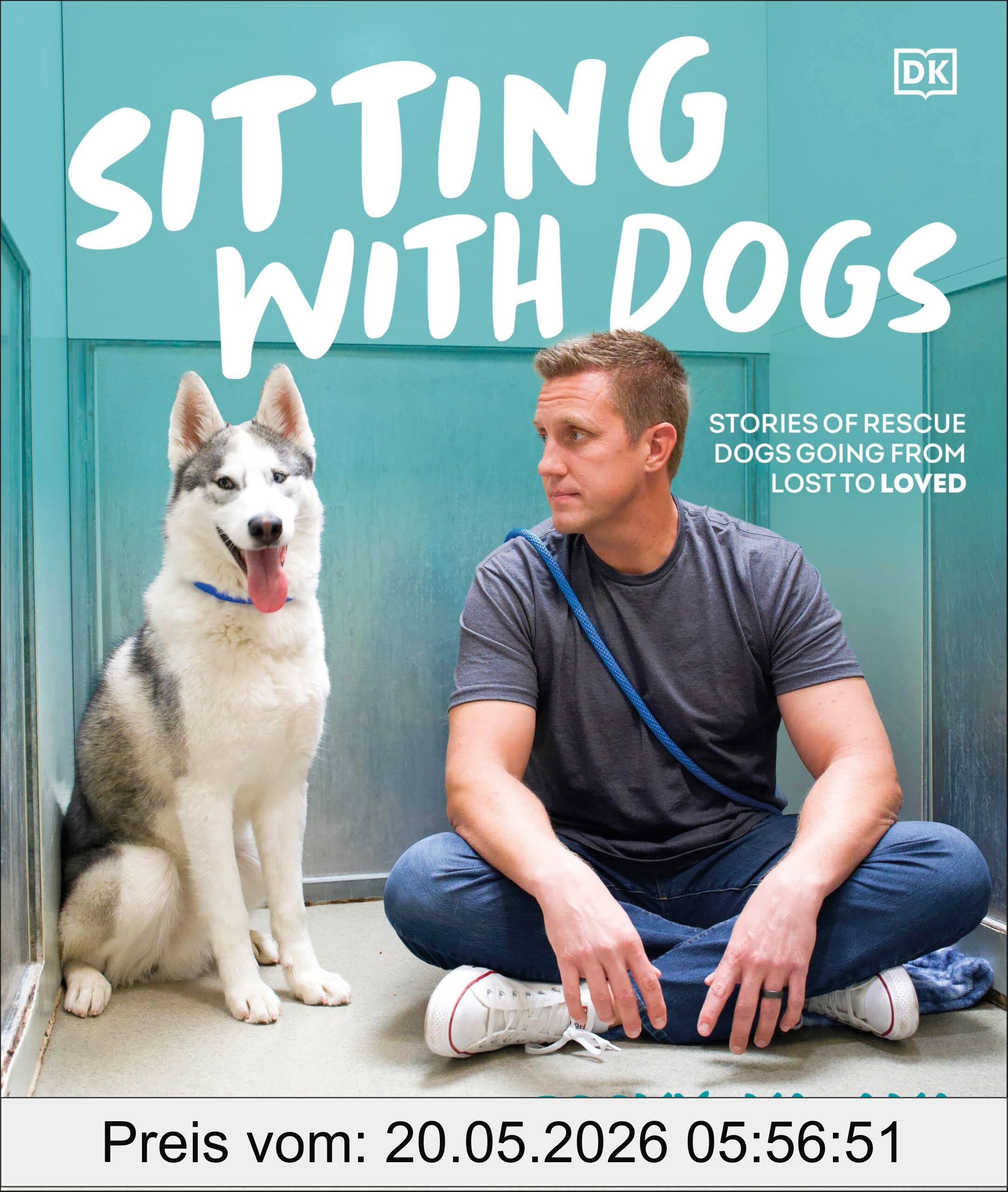 Rocky Kanaka Sitting With Dogs, Stories Of Rescue Dogs Going From Lost To Loved