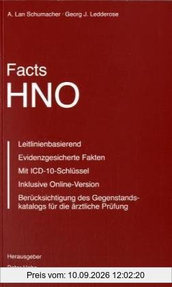 Facts HNO: Das neue medizinische Nachschlagewerk