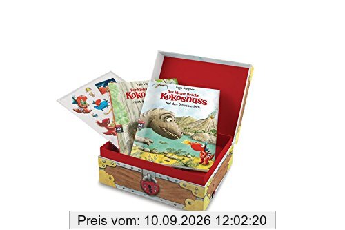 Der kleine Drache Kokosnuss - Meine Abenteuer-Schatzkiste: Mit Kokosnuss-Midis + Stickerbogen mit neuen Abenteuer-Motiven (Set) (Sonderausgaben, Band 1)