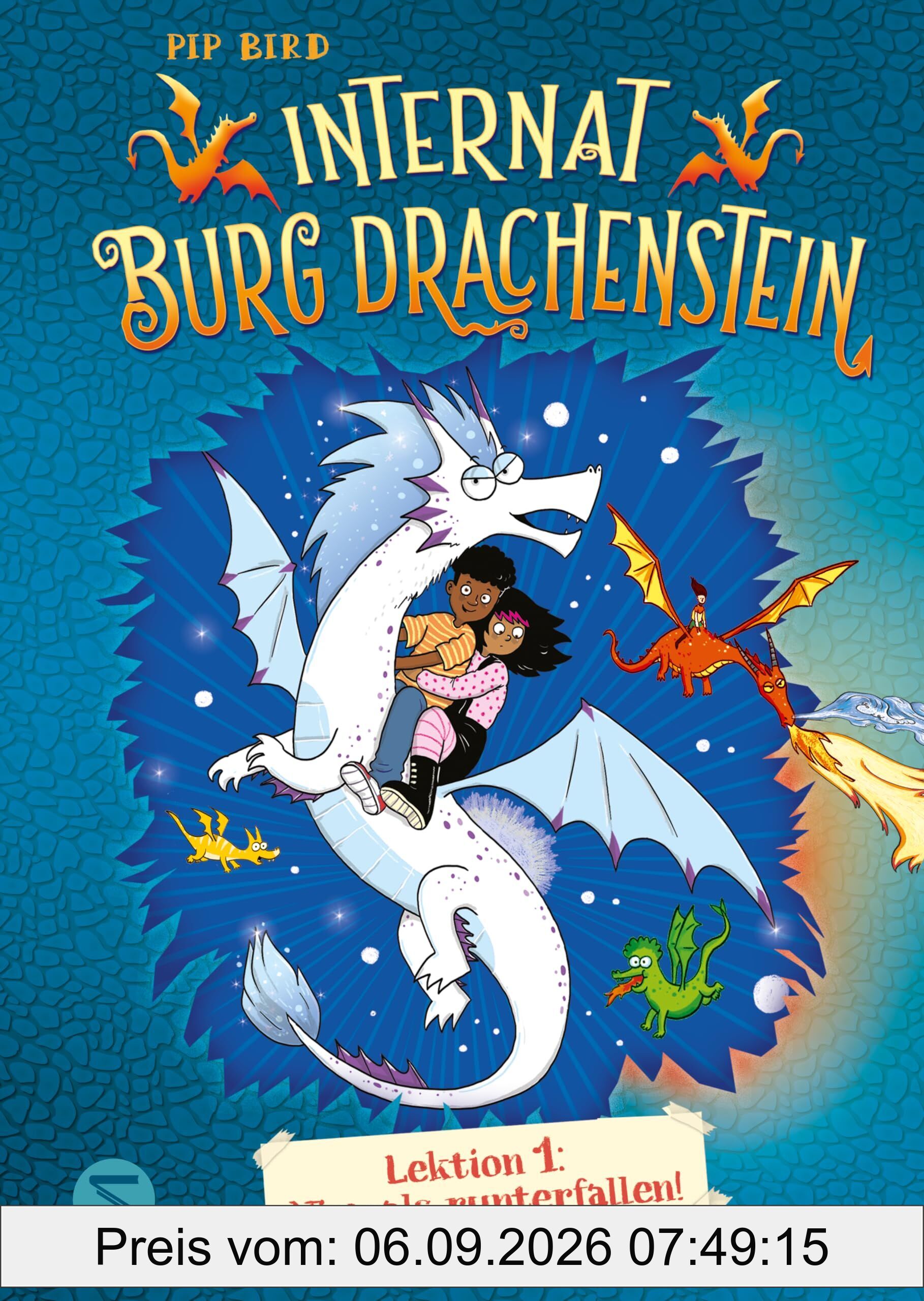 Internat Burg Drachenstein. Drachenreiten Lektion 1: Niemals runterfallen!