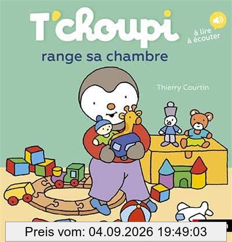 T'choupi range sa chambre