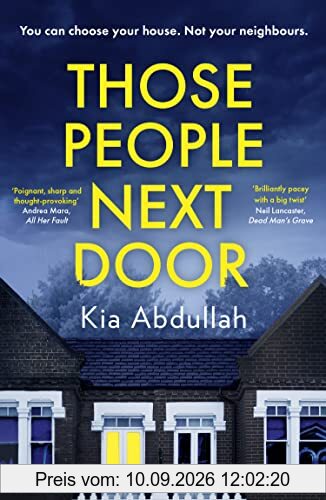 Those People Next Door: a twisty and page-turning courtroom drama and suspenseful legal thriller to keep you up at night in 2023!