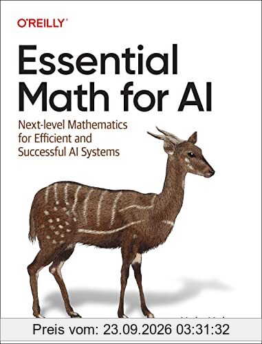 Essential Math for AI: Next-Level Mathematics for Developing Efficient and Successful AI Systems