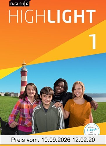 English G Highlight - Hauptschule: Band 1: 5. Schuljahr - Schülerbuch: Festeinband