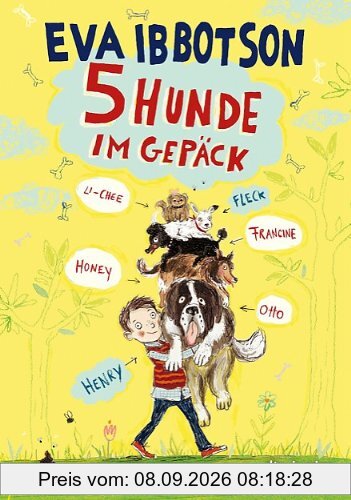 Fünf Hunde im Gepäck
