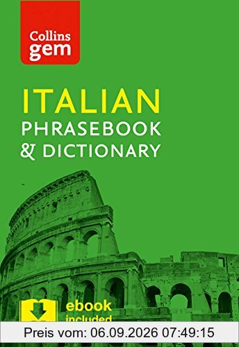 Collins Italian Phrasebook and Dictionary Gem Edition (Collins Gem)