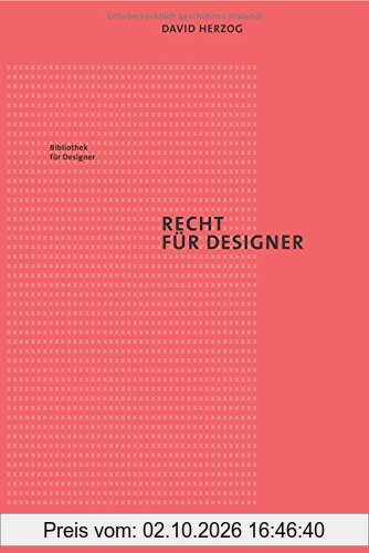 Recht für Designer (Bibliothek für Designer)