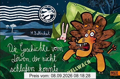 Die Geschichte vom Löwen, der nicht schlafen konnte: Vierfarbiges Bilderbuch