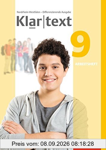 Klartext - Differenzierende Ausgabe 2014 für Nordrhein-Westfalen: Arbeitsheft 9