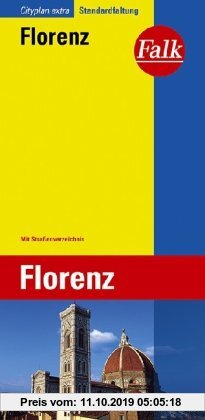 Gebr. - Falk Cityplan Extra Standardfaltung International Florenz / Firenze mit Straßenverzeichnis